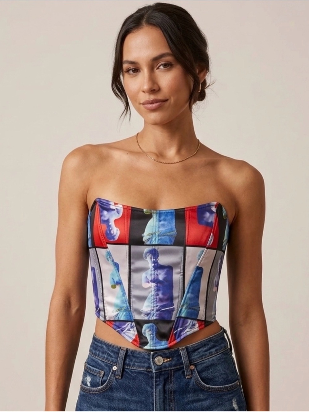 Akira Vénus de Milo Boned Corset Top